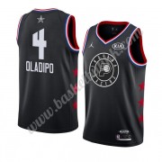 Indiana Pacers 2019 Victor Oladipo 4# Svart All Star Game NBA Basketball Drakter Swingman..